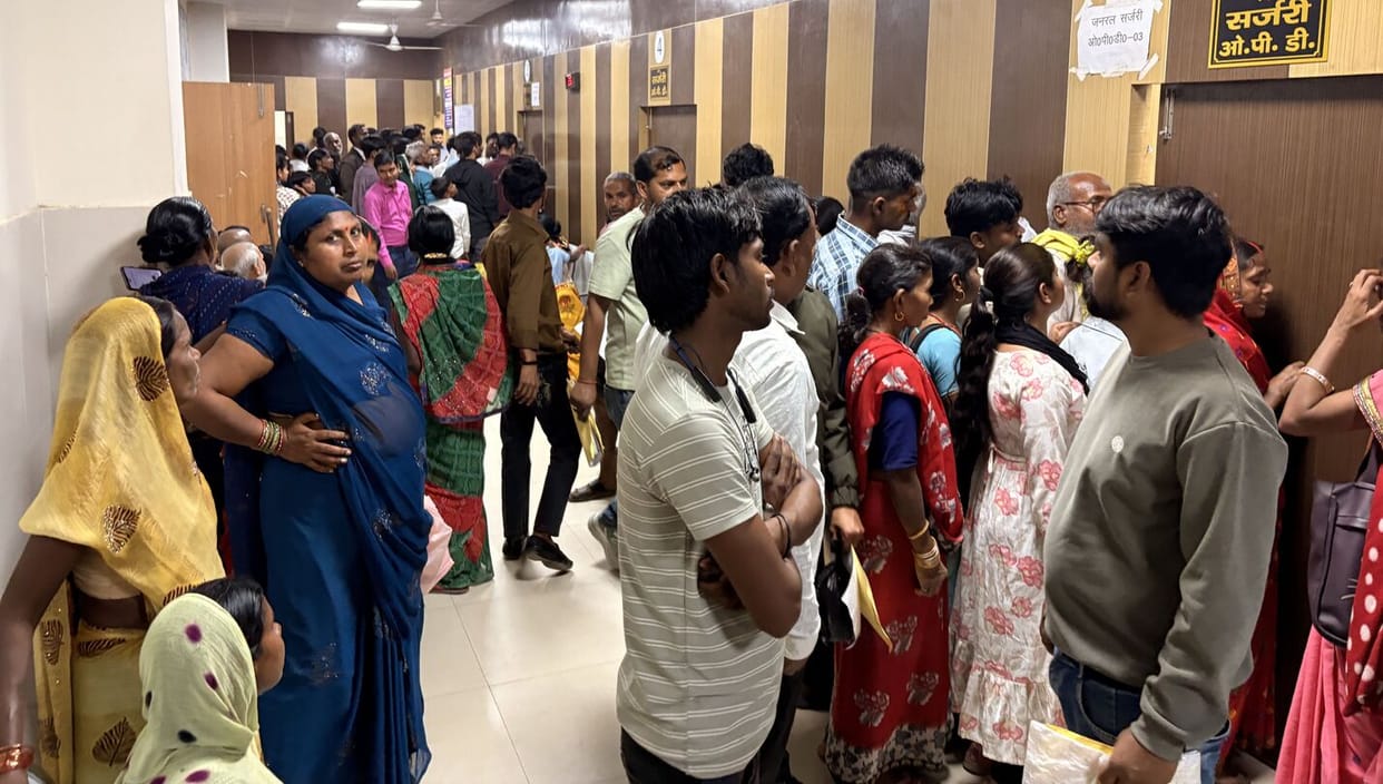 The fluctuations in the weather are making people sick...long queues of patients in the OPD of the department