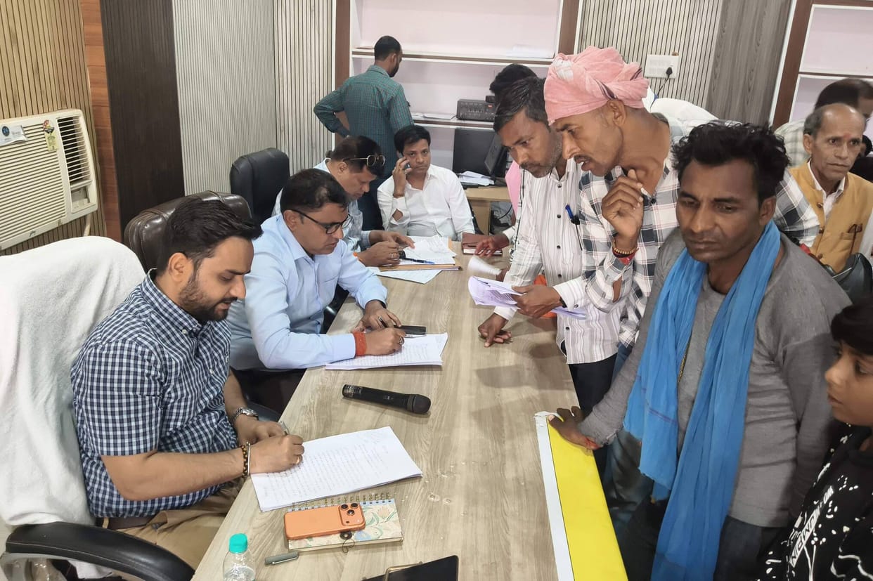Complainants returned with assurances from tehsils