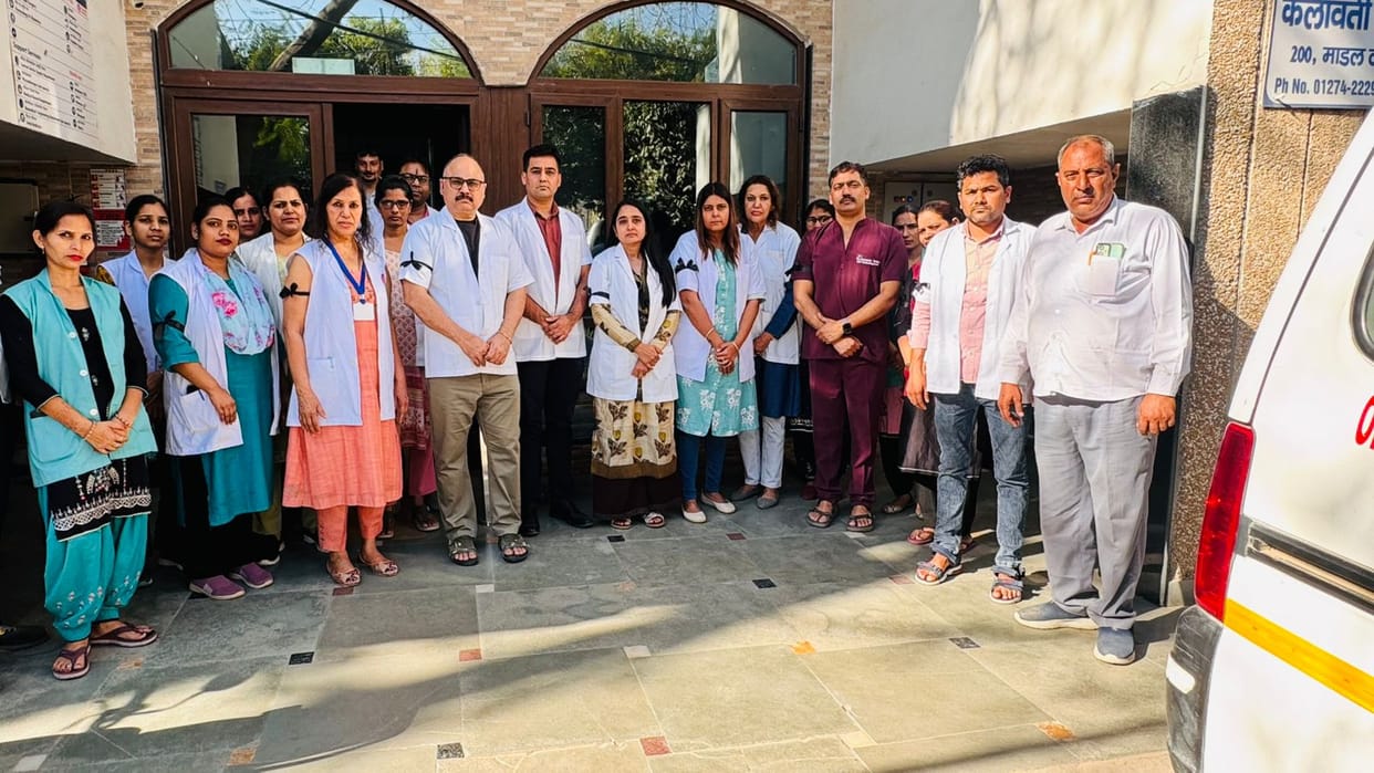 Doctors' strike forces patients to leave hospital without consultation