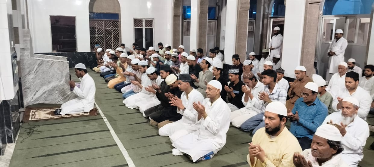 Prayers for peace were offered in mosques on the third Friday of Ramadan.