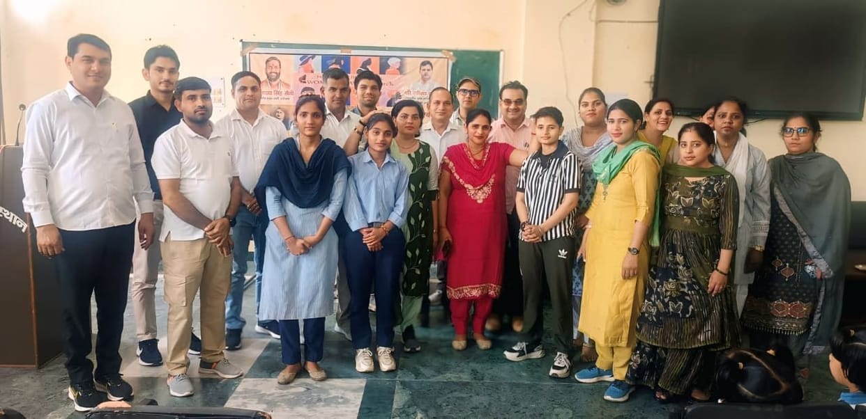 Felicitation ceremony organized on International Women's Day at Government ITI