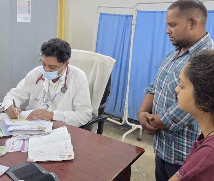 Changes in weather and pollution have increased the number of respiratory patients.