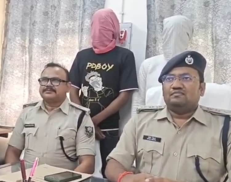पुलिस की गिरफ्त में दोनों आरोपी पति