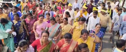 Ankit cracks UPSC exam Pradhan community gives grand welcome in Bijapur