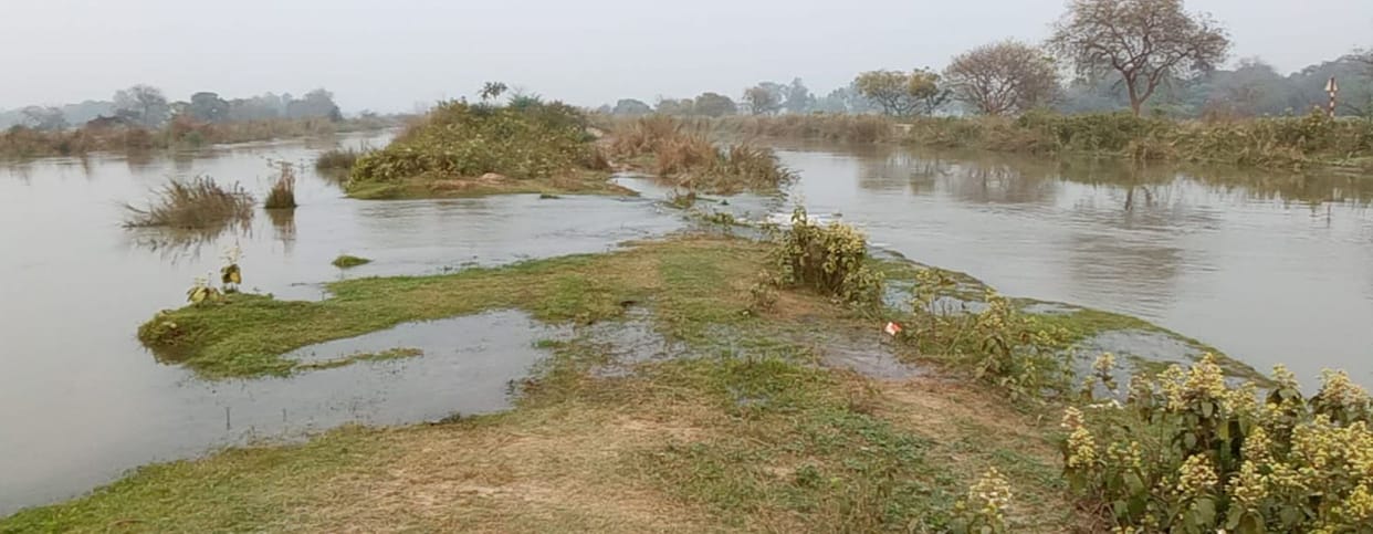 Overflowing canal worries farmers, fears crops could be submerged
