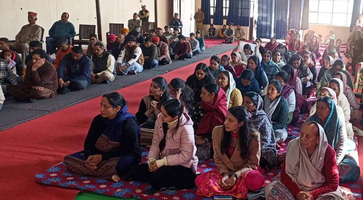 The Ganges of knowledge flowed in Nirankari Bhawan Mughala