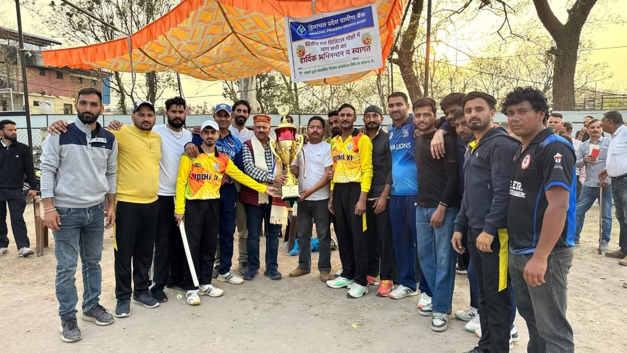 Jodha Eleven won the cricket tournament