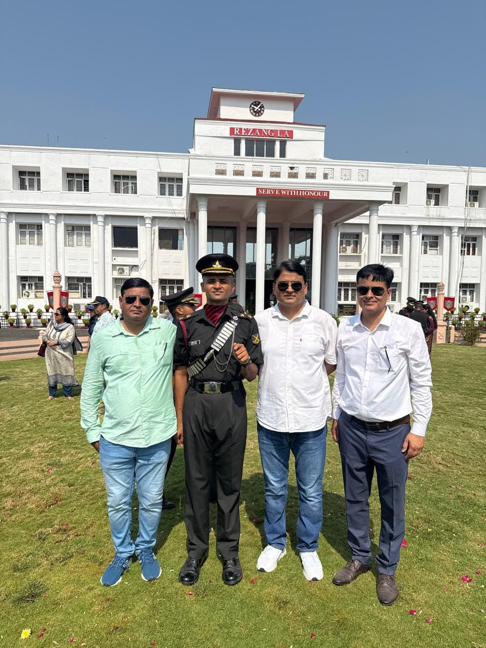 Kishangarh's Sahil Goyat became Lieutenant, commissioned at the passing out parade in Chennai