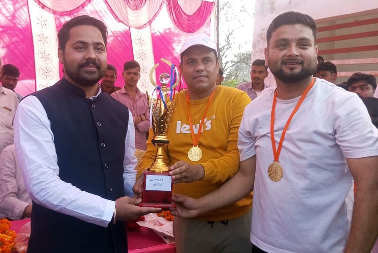 Shahabad defeated Hinguapur by 53 runs to win the tournament.
