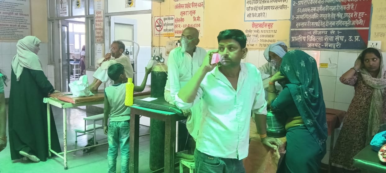 Three patients, including an innocent child suffering from pneumonia, died.