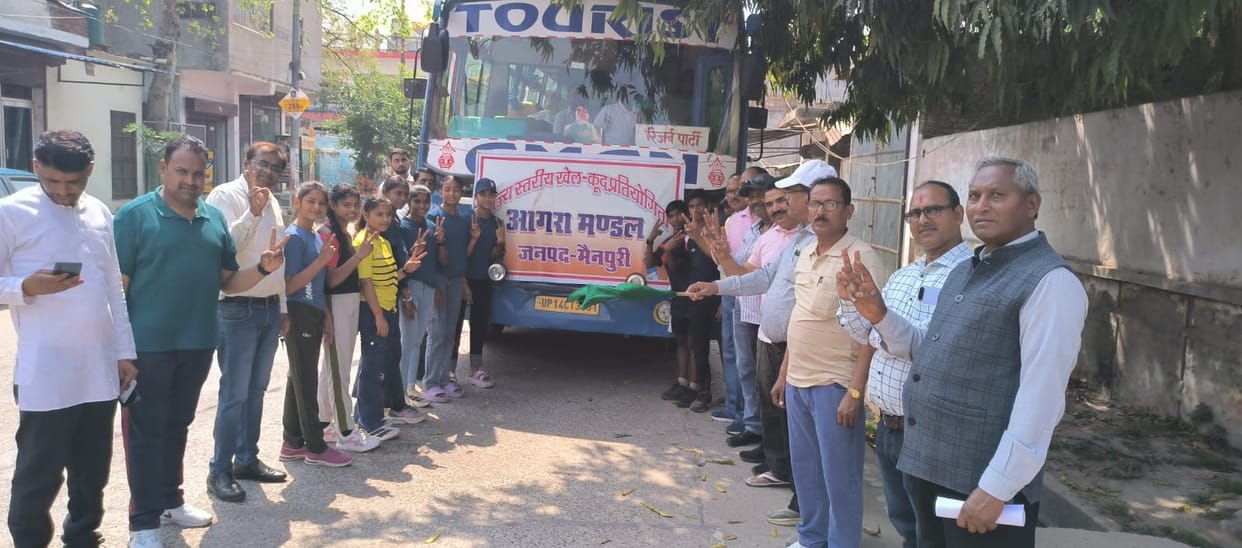 62 players leave for Ayodhya to participate in the state level competition