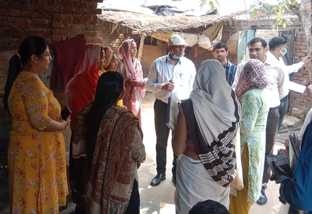 Opposition to vaccination, CMO reached the village