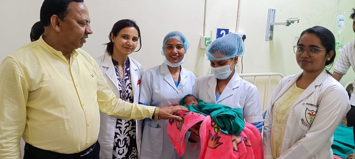 Caesarean operation available at CHC Mathana