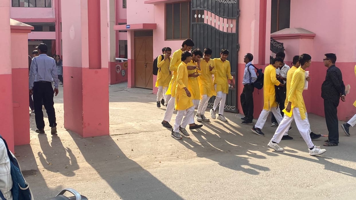 Sanskrit literature paper was easy, all questions came from the syllabus