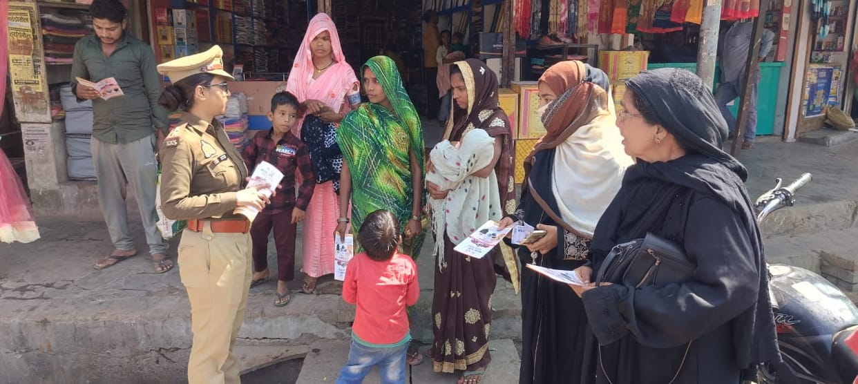 Police reached out to 2.66 lakh women
