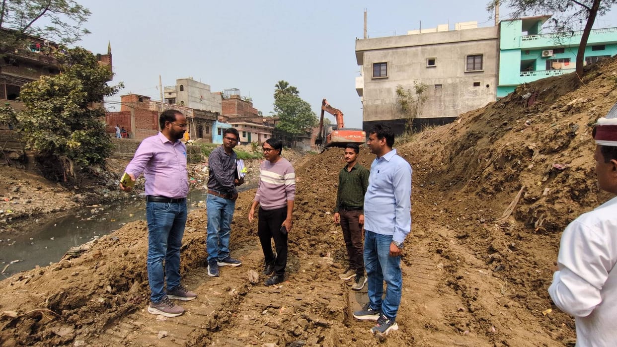 300 meter drain will be cleaned from Rampur Mahawal to Parmandapur.