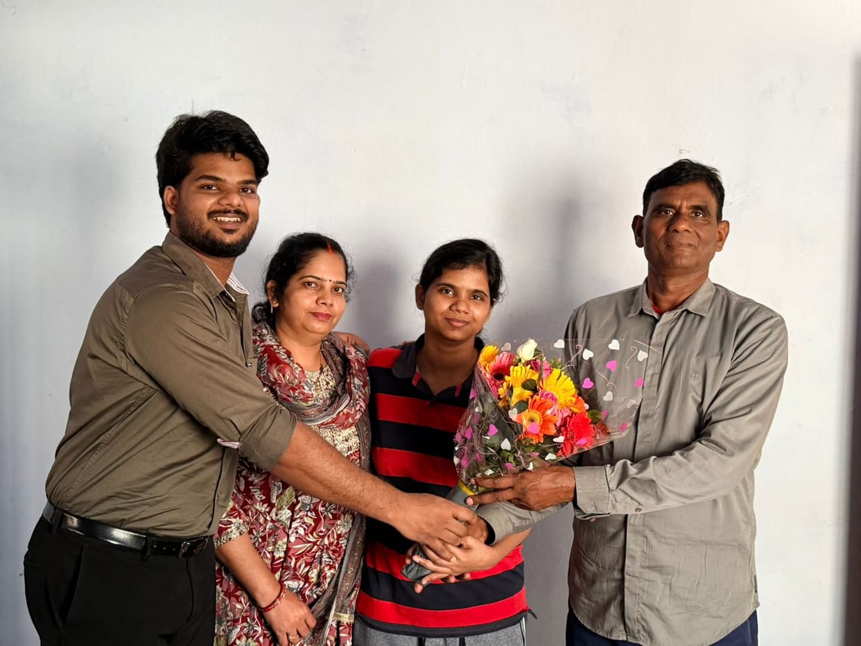 Shalini brought glory to the district by securing a rank in UPSC.