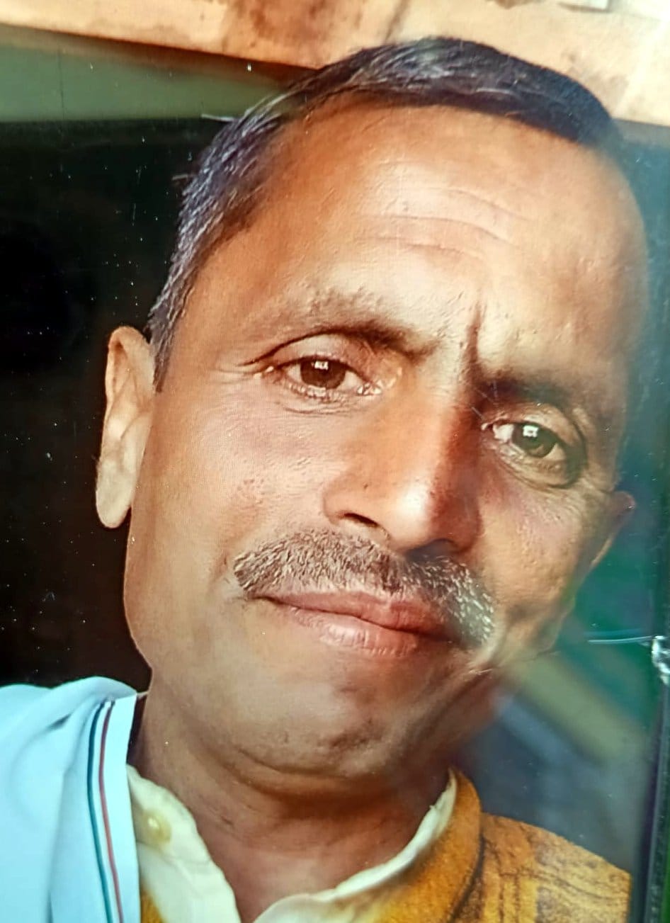 The villager was murdered and his body was hung from a tree.