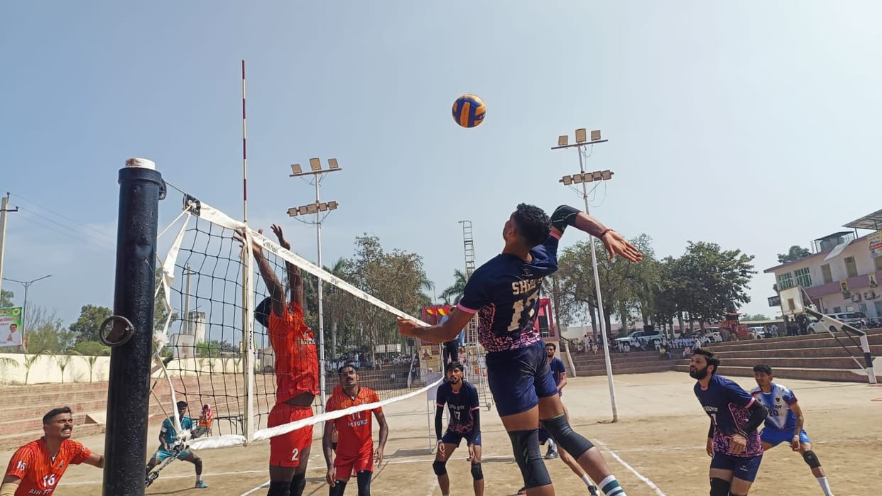 Haryana team won the national volleyball competition
