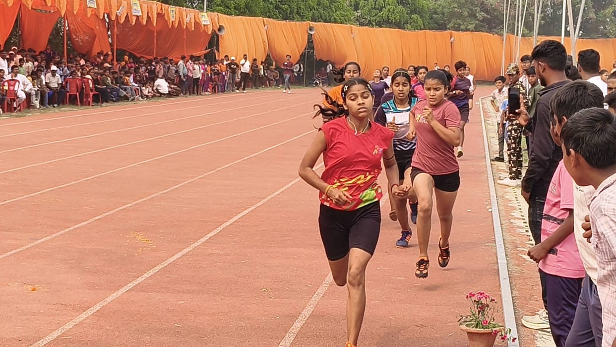 Children showed their strength in the state level competition