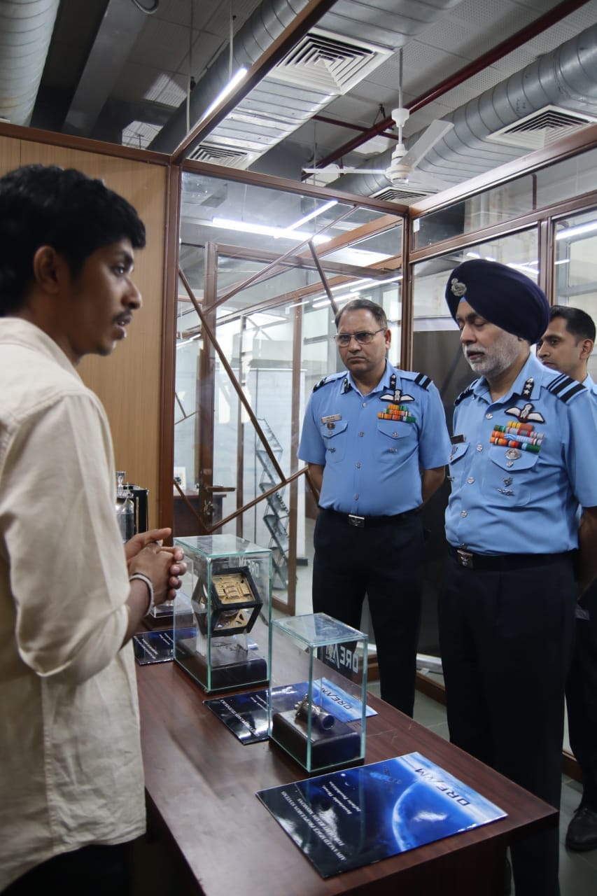 Army officers at IIT saw drones and UAVs