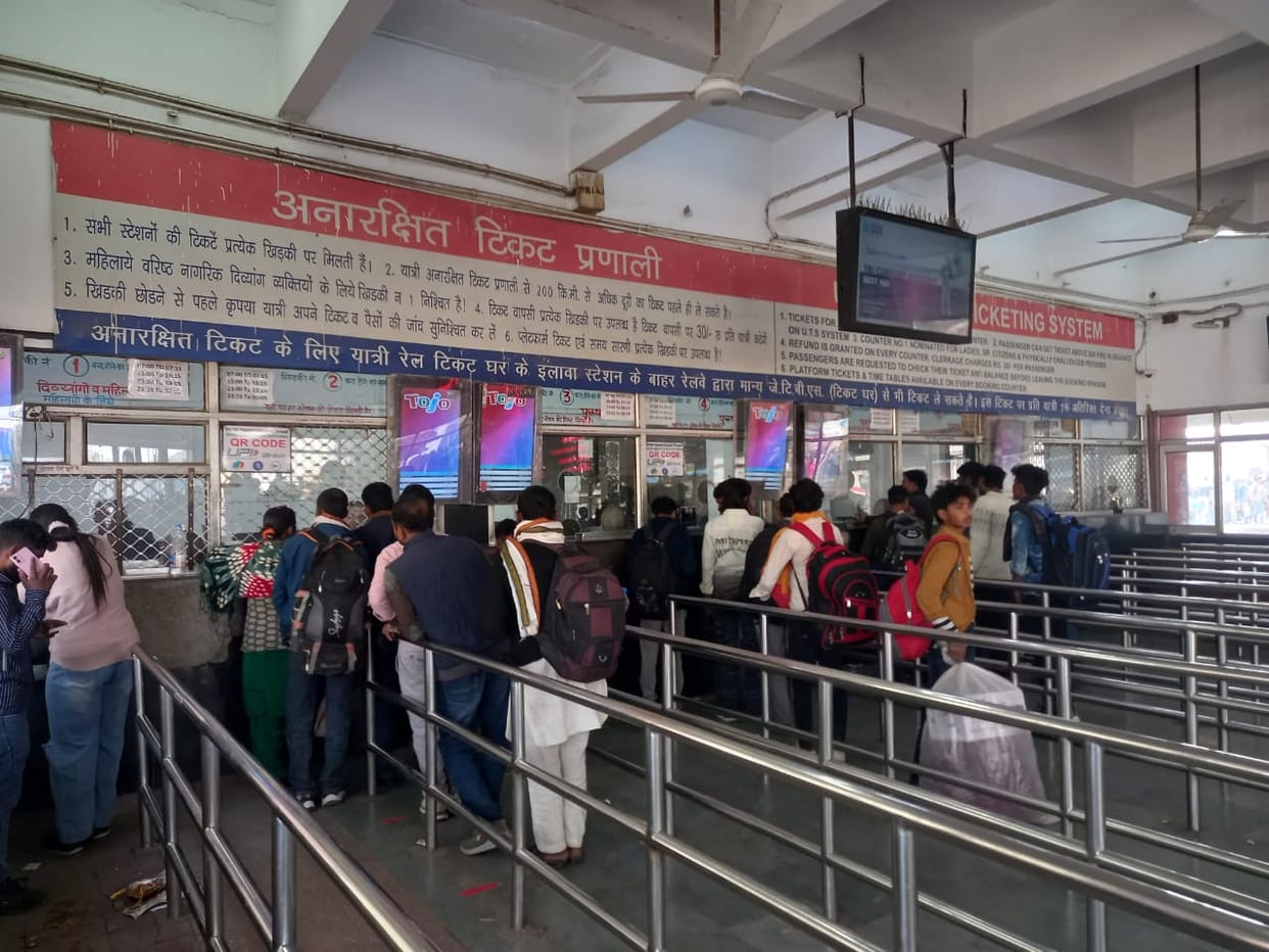 88,000 passengers travelled by trains in four days, Railways earned Rs 2 crore