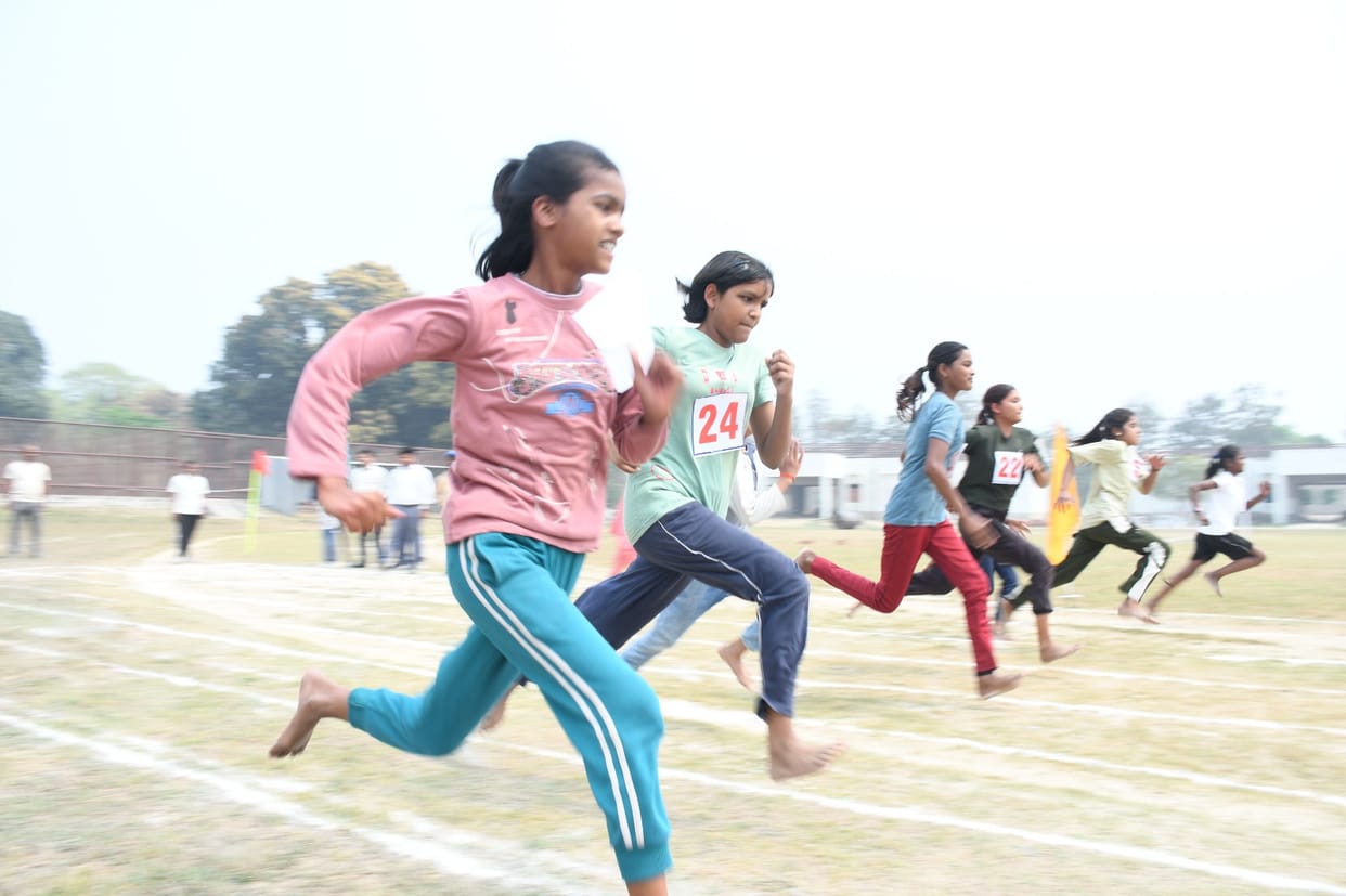 Girls show their strength in athletics