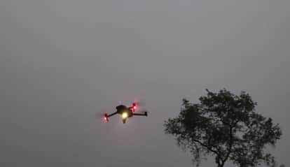 Search operation launched after suspected Pakistani drone activity in jammu kashmir Samba