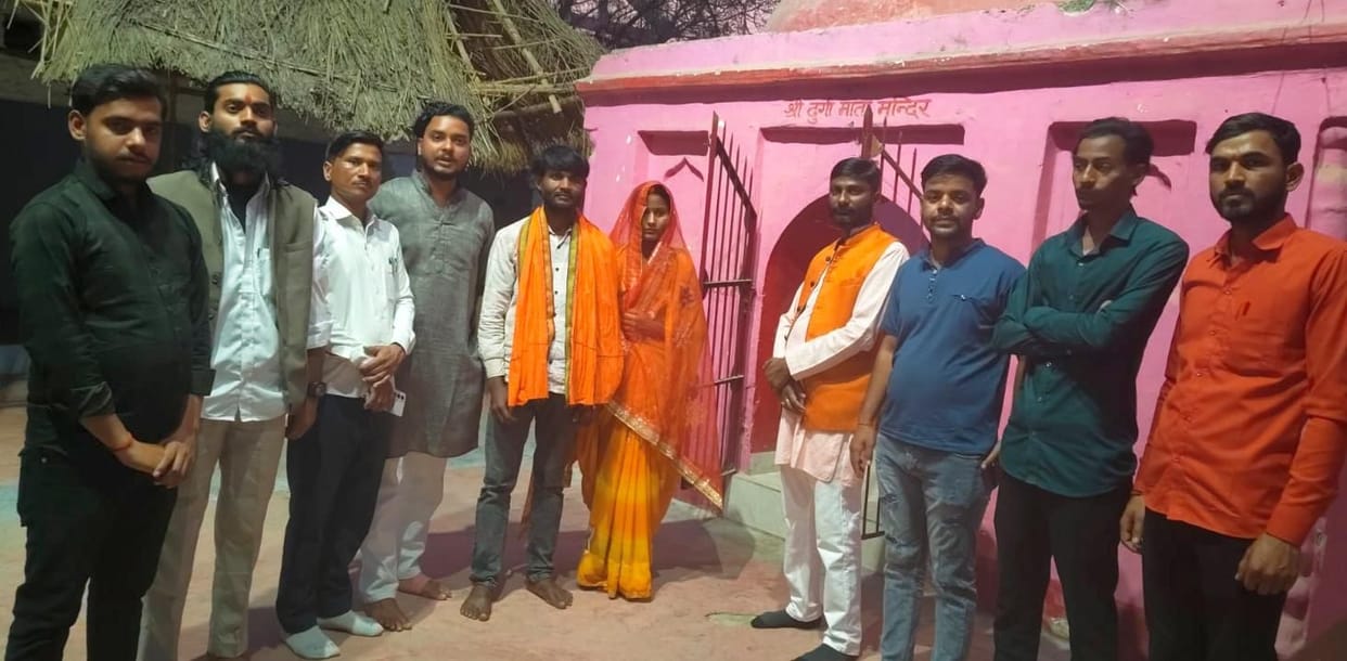 Rizwana became Pooja, got married in the temple