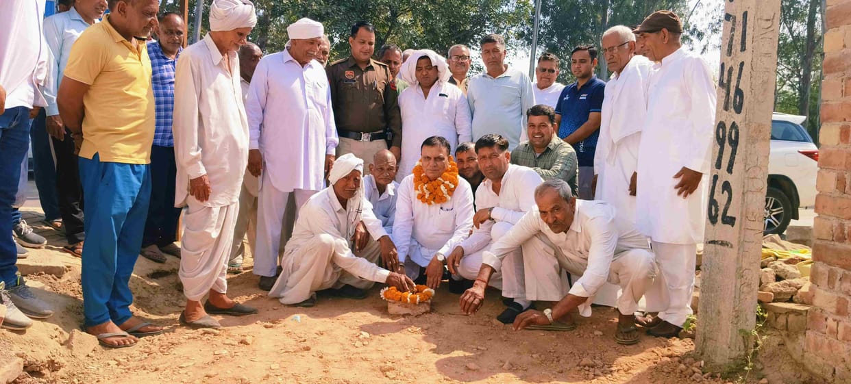 Construction of five streets begins in Ladrawan