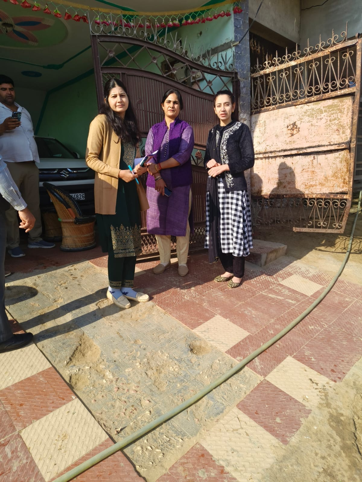 Teachers are contacting every village to increase enrollment in government schools.