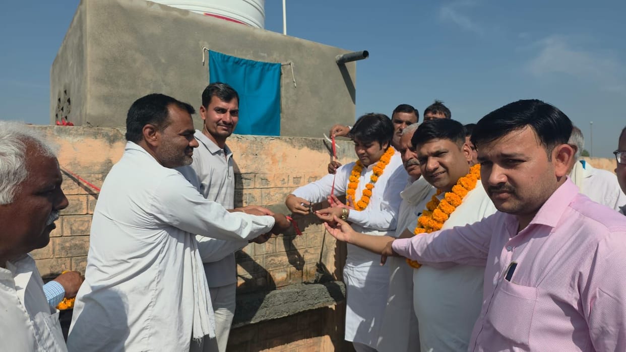 RO water plant started in Anaj Mandi Kanina