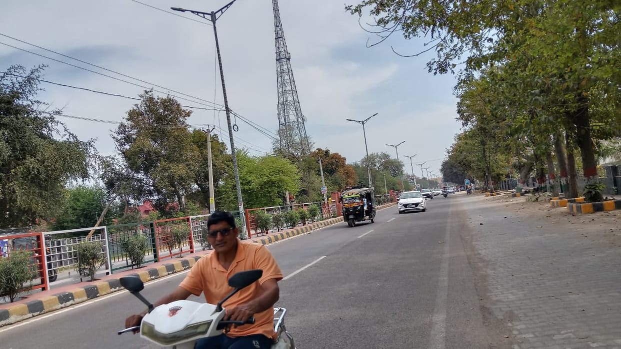 Cloudy weather brings relief to people as temperatures drop