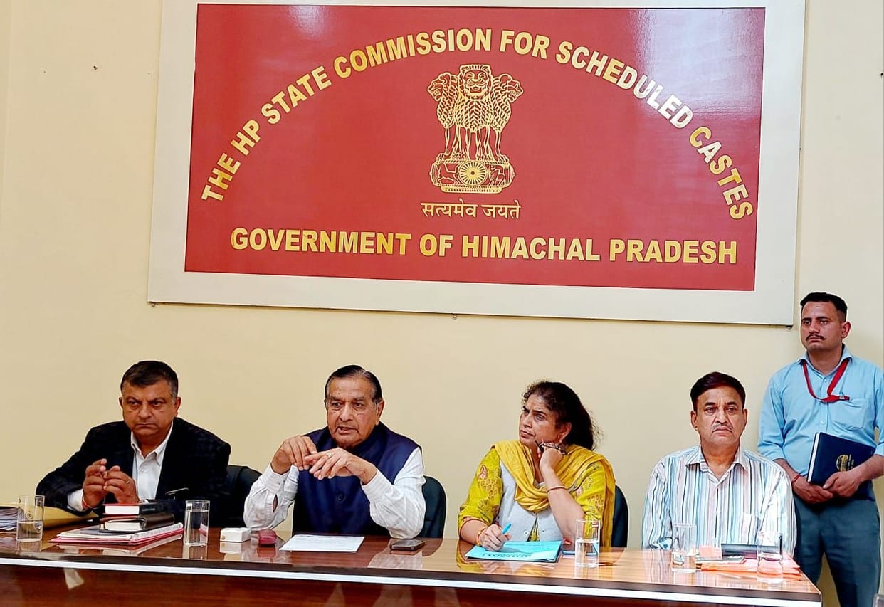 Discussion on 17 cases that came before the Scheduled Caste Commission