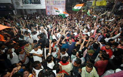 India's resounding win creates Diwali-like atmosphere four days after Holi