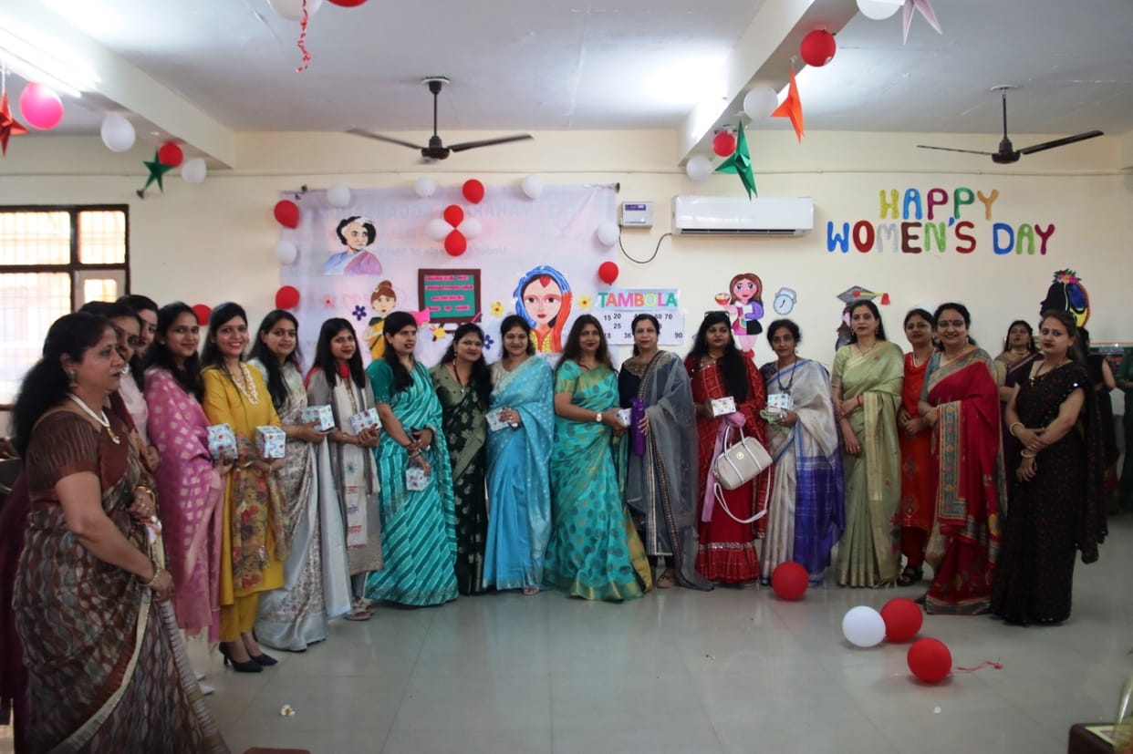 International Women's Day was celebrated at Maharaja Agrasen Senior Public School, Dabkhedi.