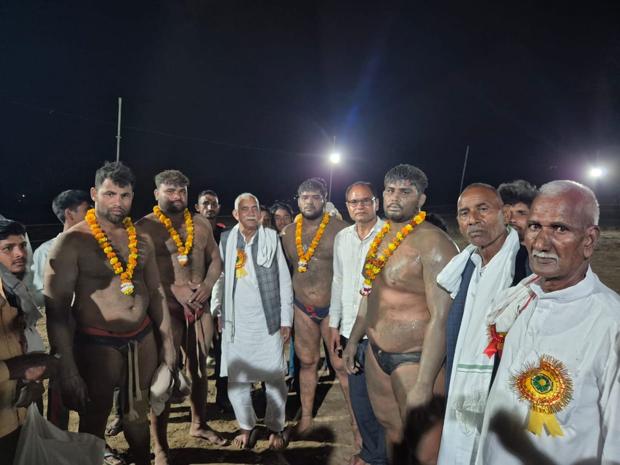 The final wrestling match ended in a draw