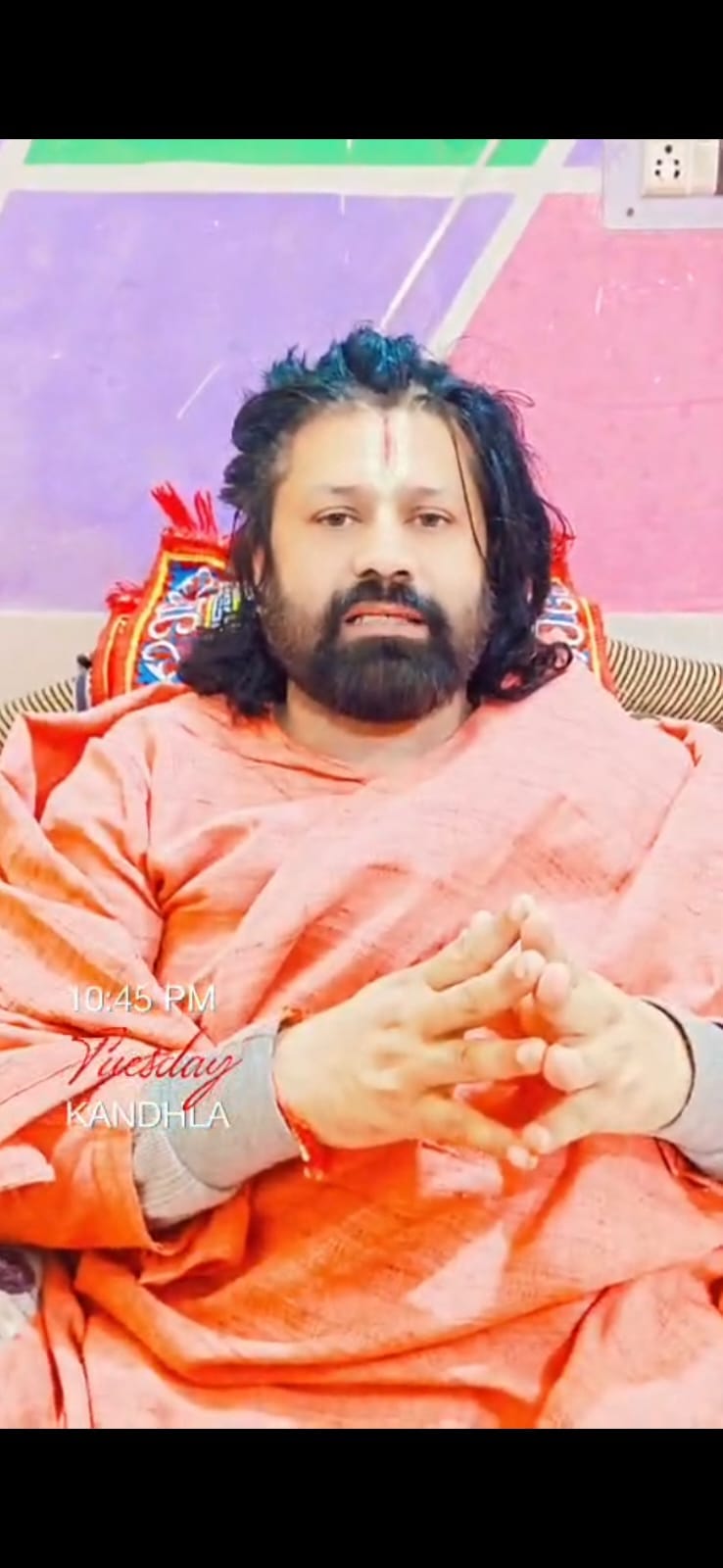 Ashutosh Maharaj was also attacked in Kandhla 18 days ago.