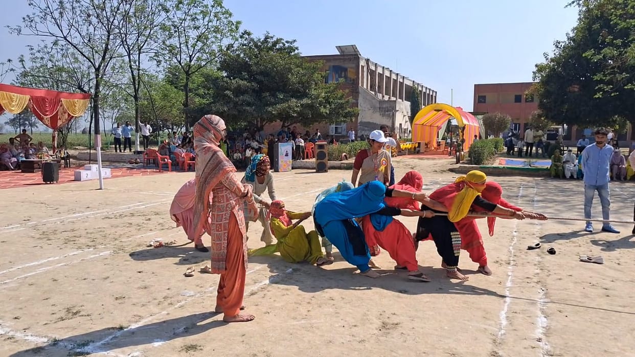 Enthusiasm shown in sports competition