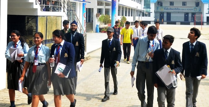 Students got upset after getting entangled in math questions