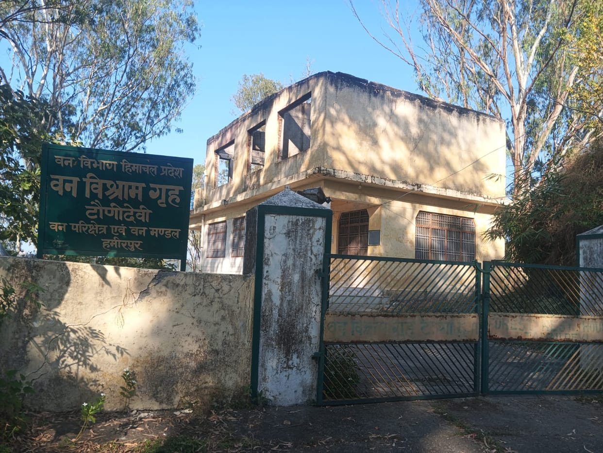 Tauni Devi's forest rest house turned into ruins due to lack of repairs