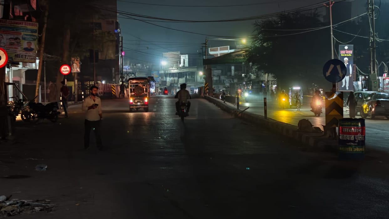 There is darkness for 4.5 km from Maldepur to Kadam intersection, 11 road accidents in one year