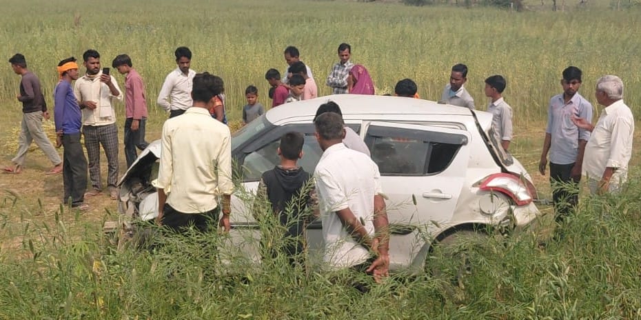 Software engineer killed and brother and sister injured as speeding car overturns in Shahjahanpur