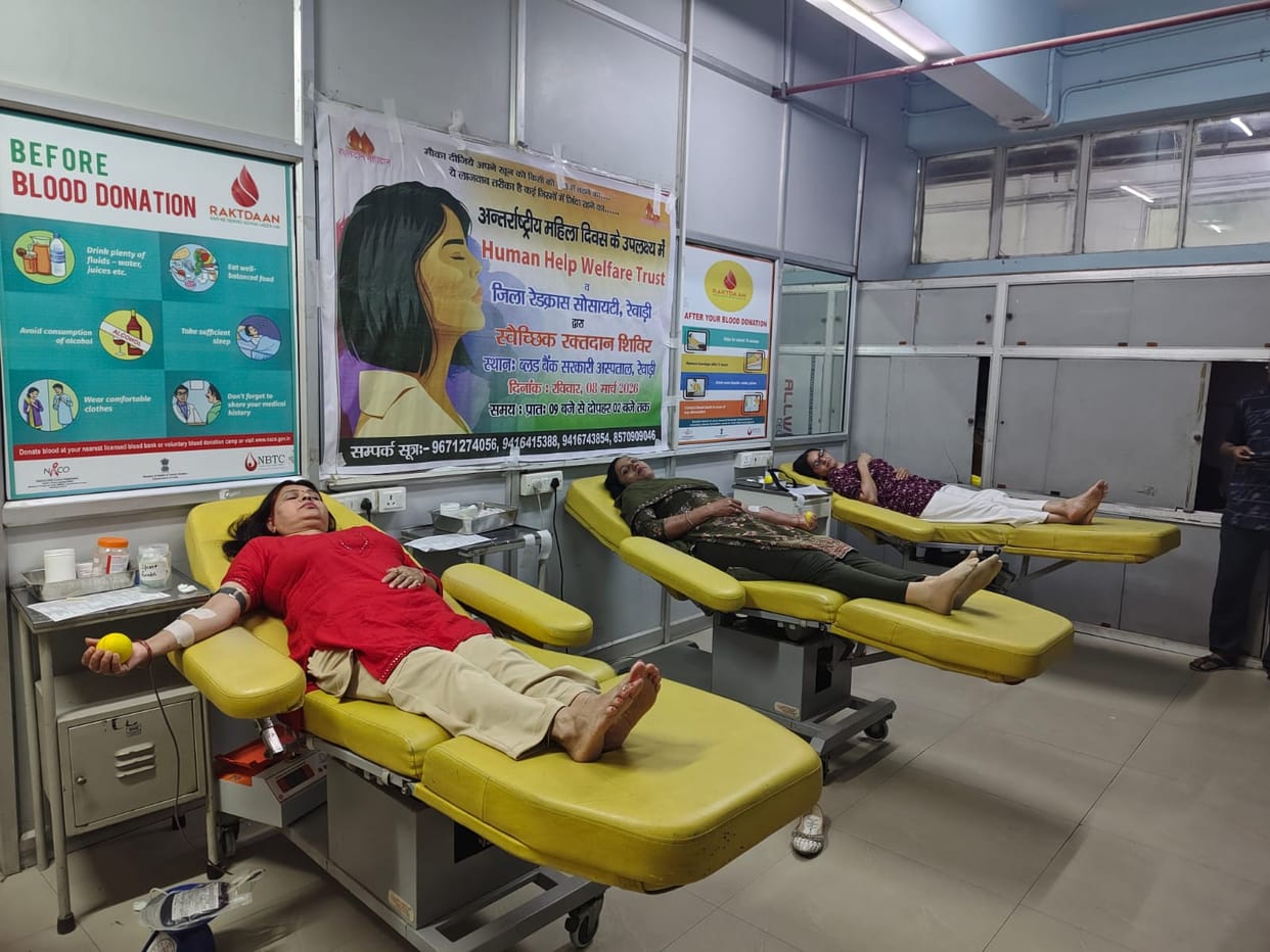 Fulfill your responsibility towards society by donating blood regularly: Dr. Sandeep
