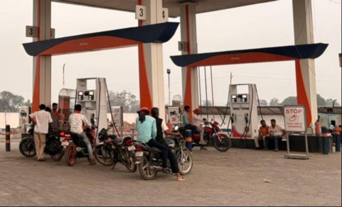 Rumours of price hikes spark panic among people seeking petrol
