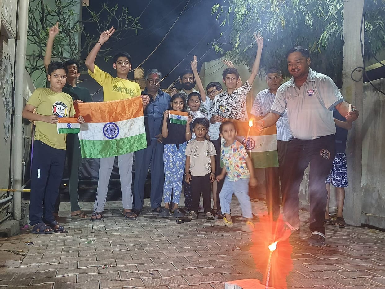 Fireworks and celebrations followed the T20 title.