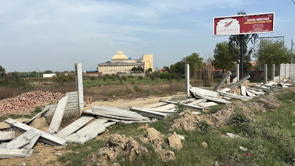 Arbitrariness...DTP demolished the boundary wall built two years ago without notice, DC sought an answer.