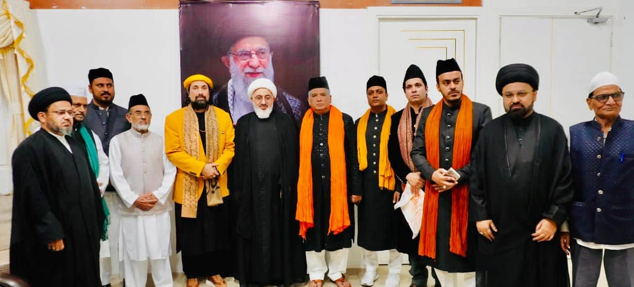 अजमेर शरीफ के सूफी प्रतिनिधिमंडल ने ईरानी दूतावास पहुंचकर जताई संवेदना