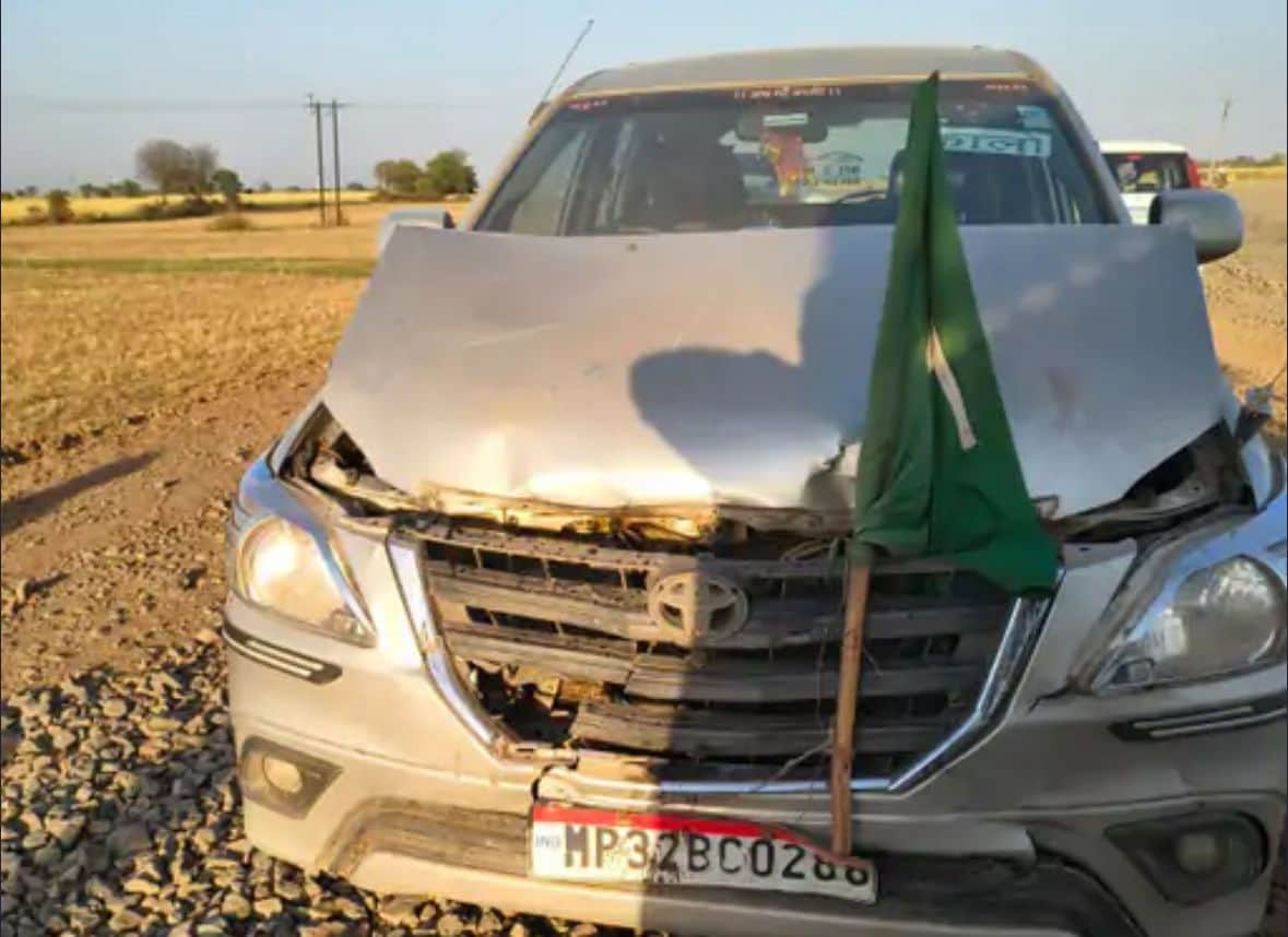 अशोक नगर जिले में दौरे के दौरान हुई घटना