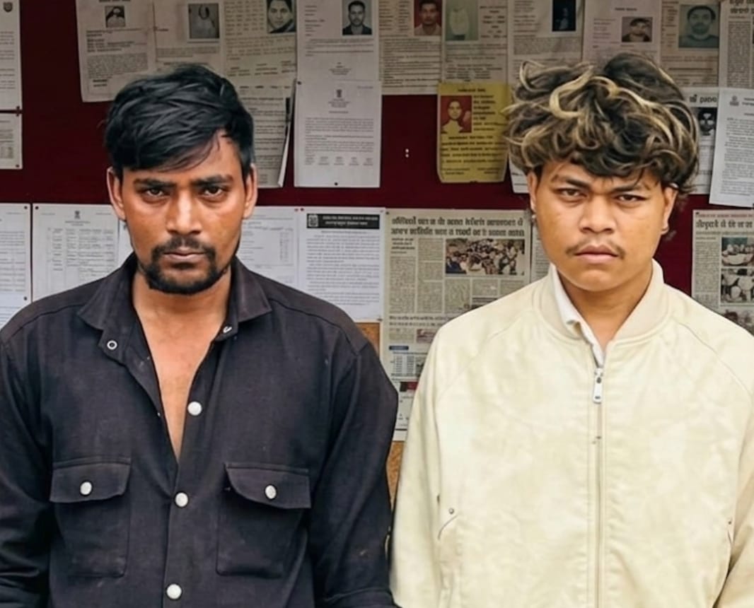 Two accused arrested with brown sugar